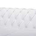 Sofa 3 Seater White Pu