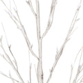 6Ft Birch Tree White Light 96Ledartificial Barkul Ip44 30V 6Wextended Line: 5M White Pvc