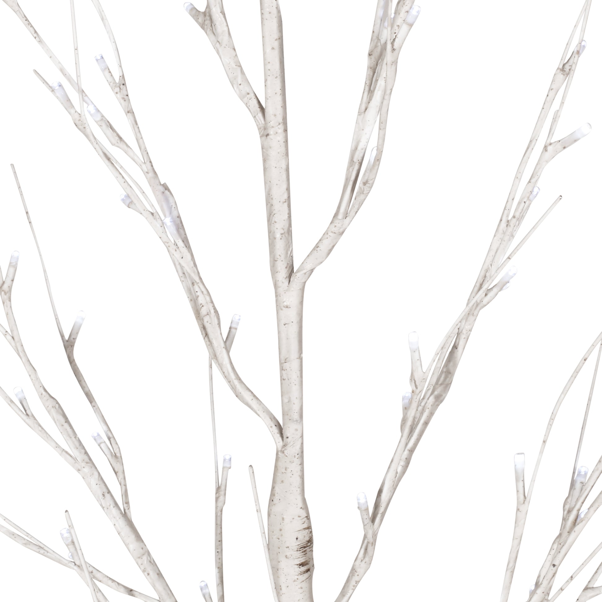 6Ft Birch Tree White Light 96Ledartificial Barkul Ip44 30V 6Wextended Line: 5M White Pvc