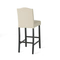 Markson Kd Barstool Mp2 Set Of 2 Ivory Fabric