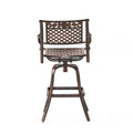 Tahoe Cast Barstool Copper Aluminium