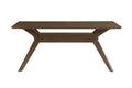 Quinn Dining Table Dark Brown Dark Brown Wood