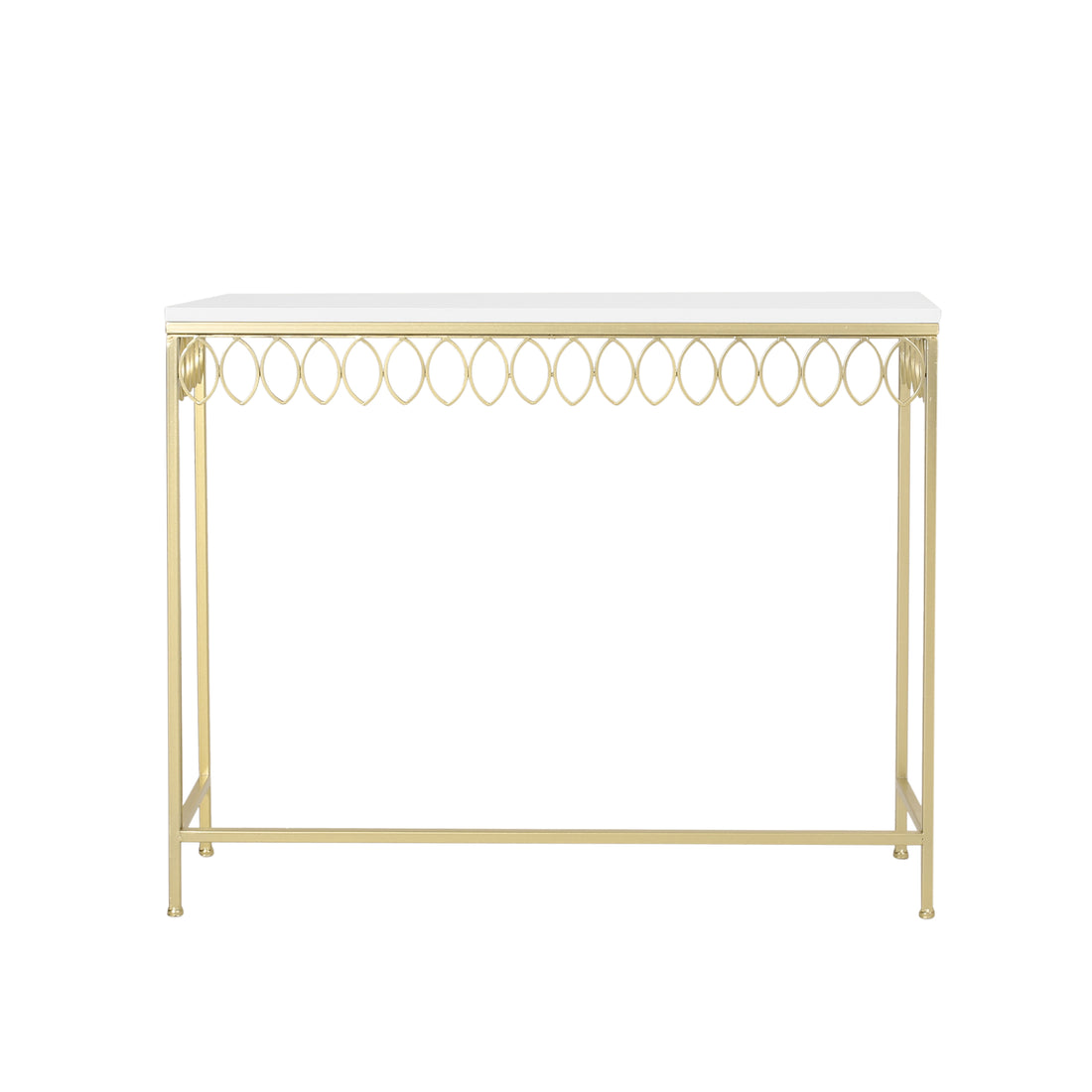 Console Table Gold Mdf Metal