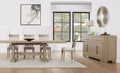 Napa Side Chair Set Of 2 Sand Light Brown Wood