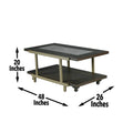 Terrell 3 Piece Table Set Brown Brown Wood