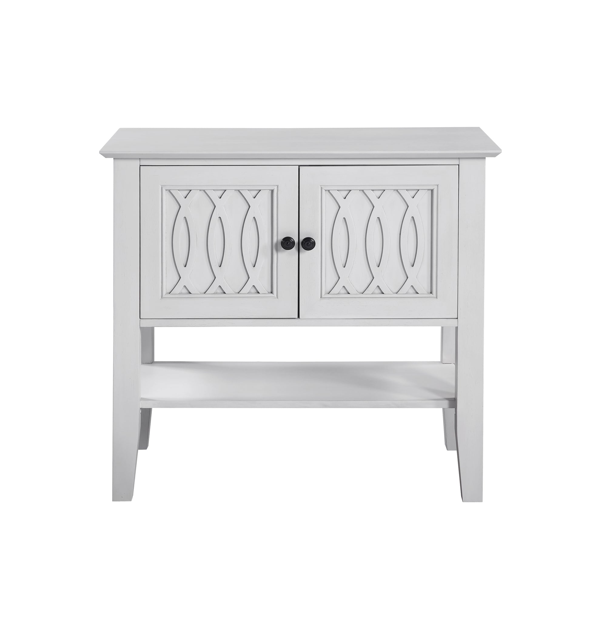 Naples Server White White Wood