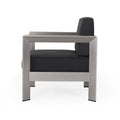 Aviara Mp1 Club Chair Silver Aluminium