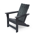 Encino Adirondack Chair Black Hdpe