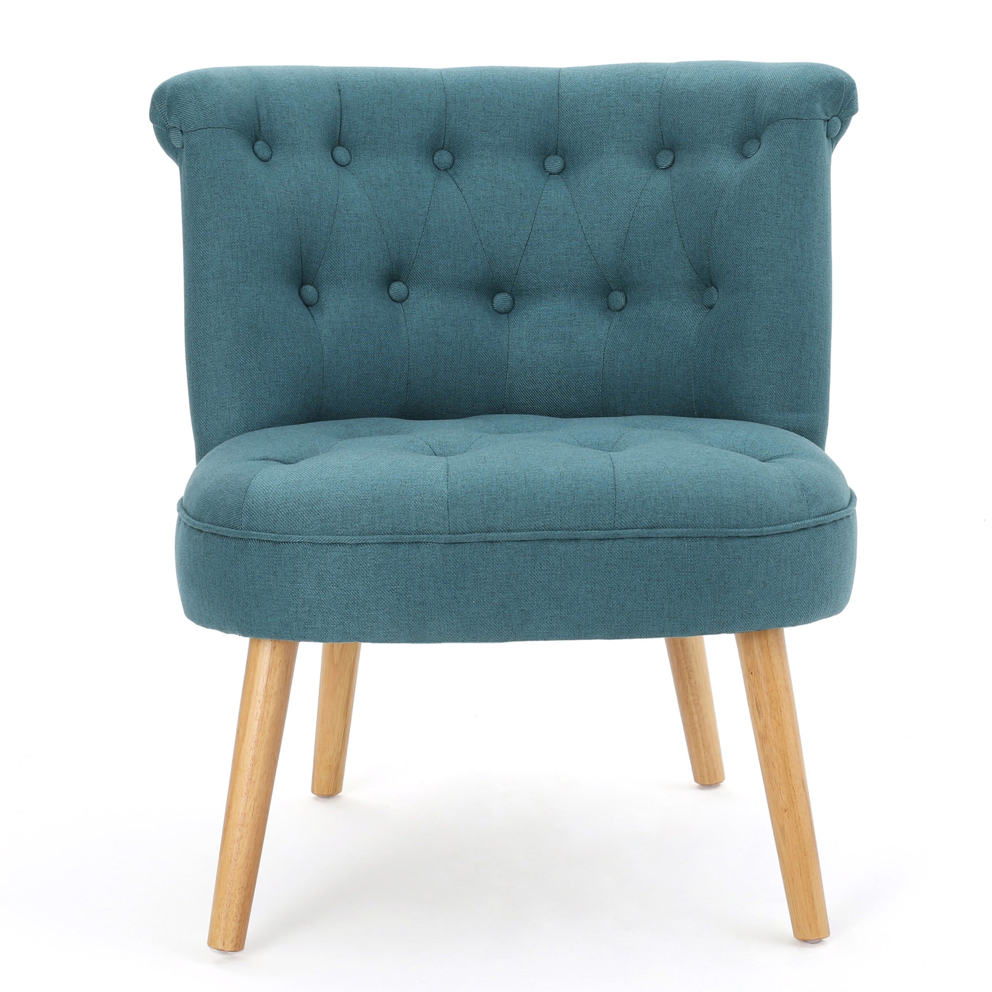 Bordeaux Tuft Chair Teal Fabric