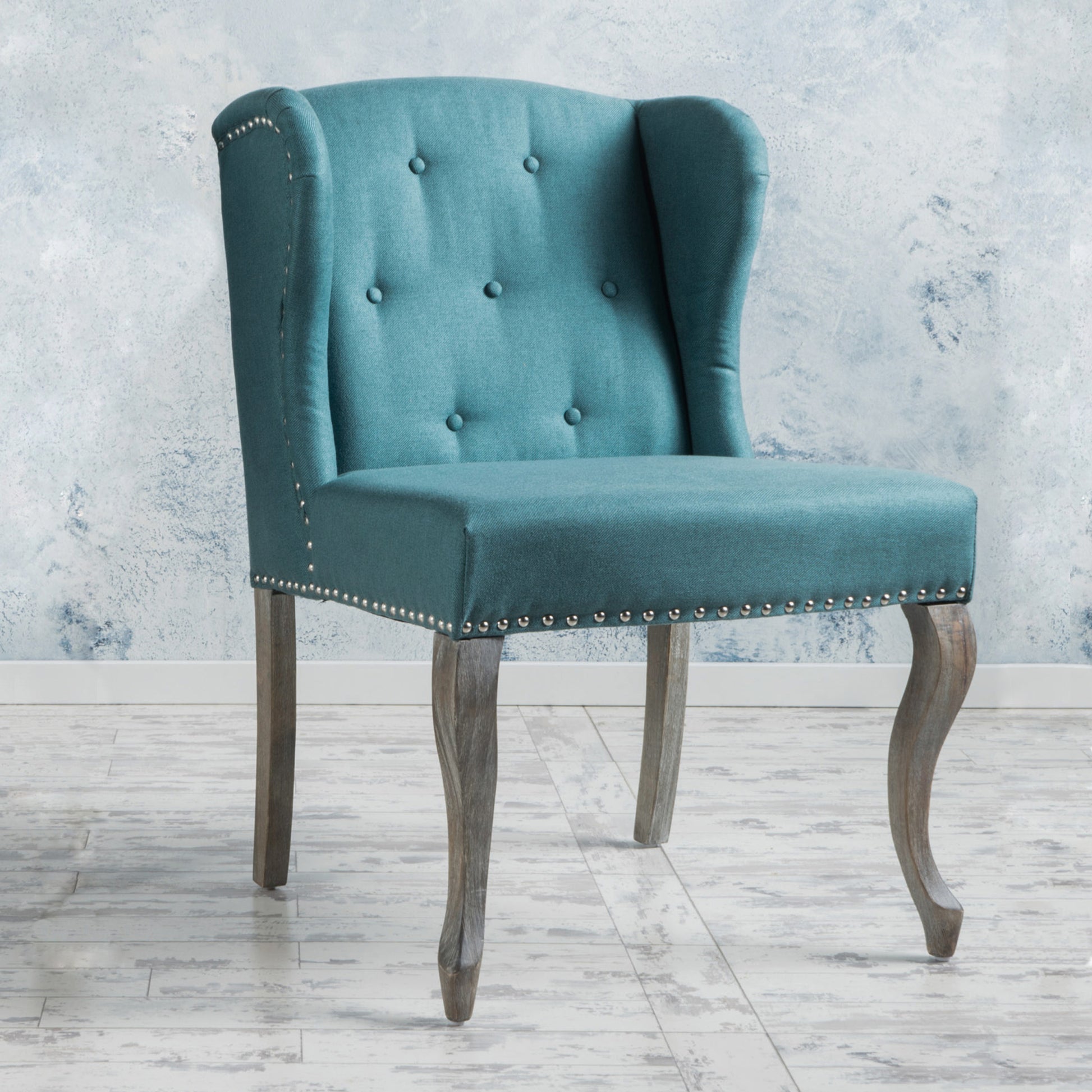 Kd Single Chair Teal Fabric