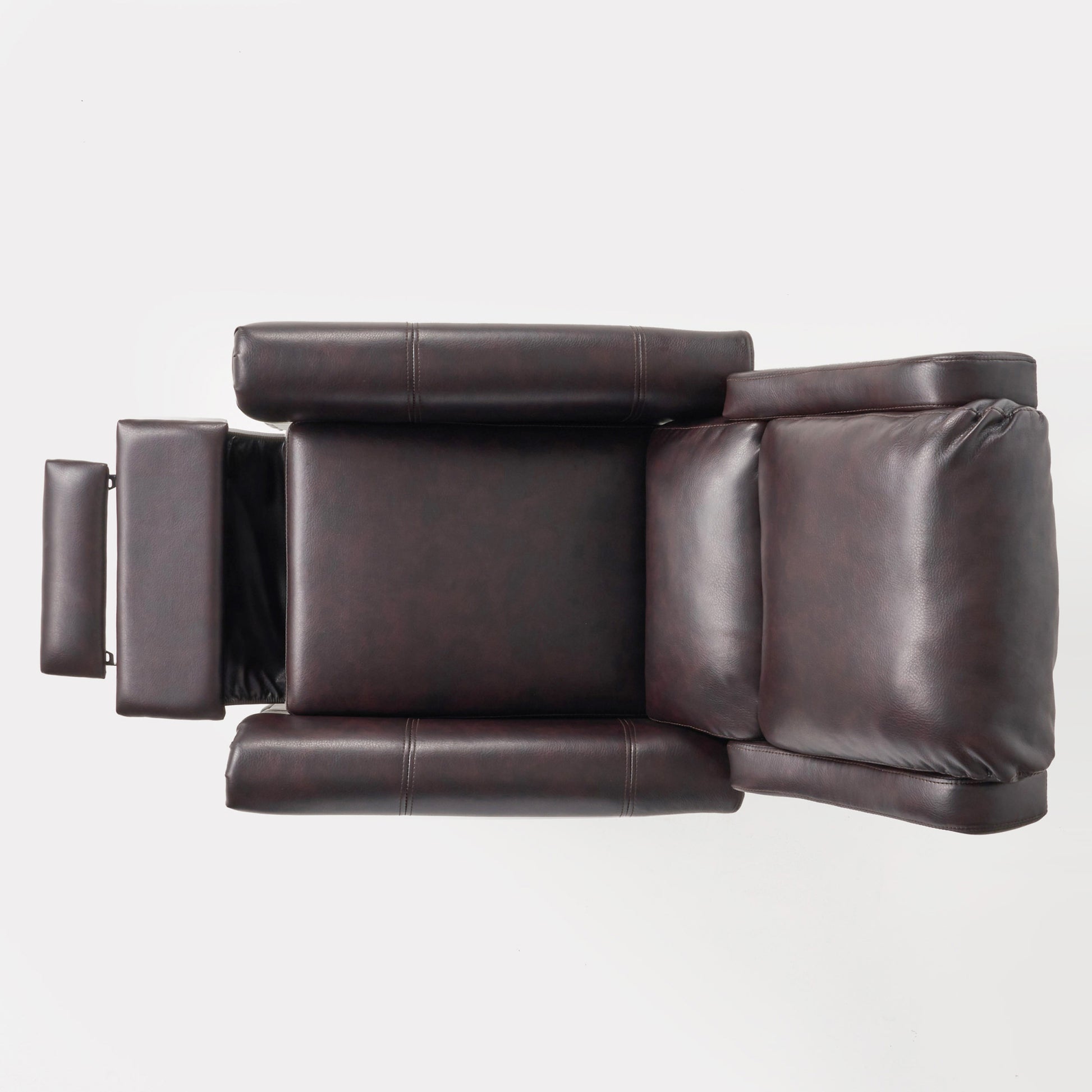 Recliner Burgundy Pu