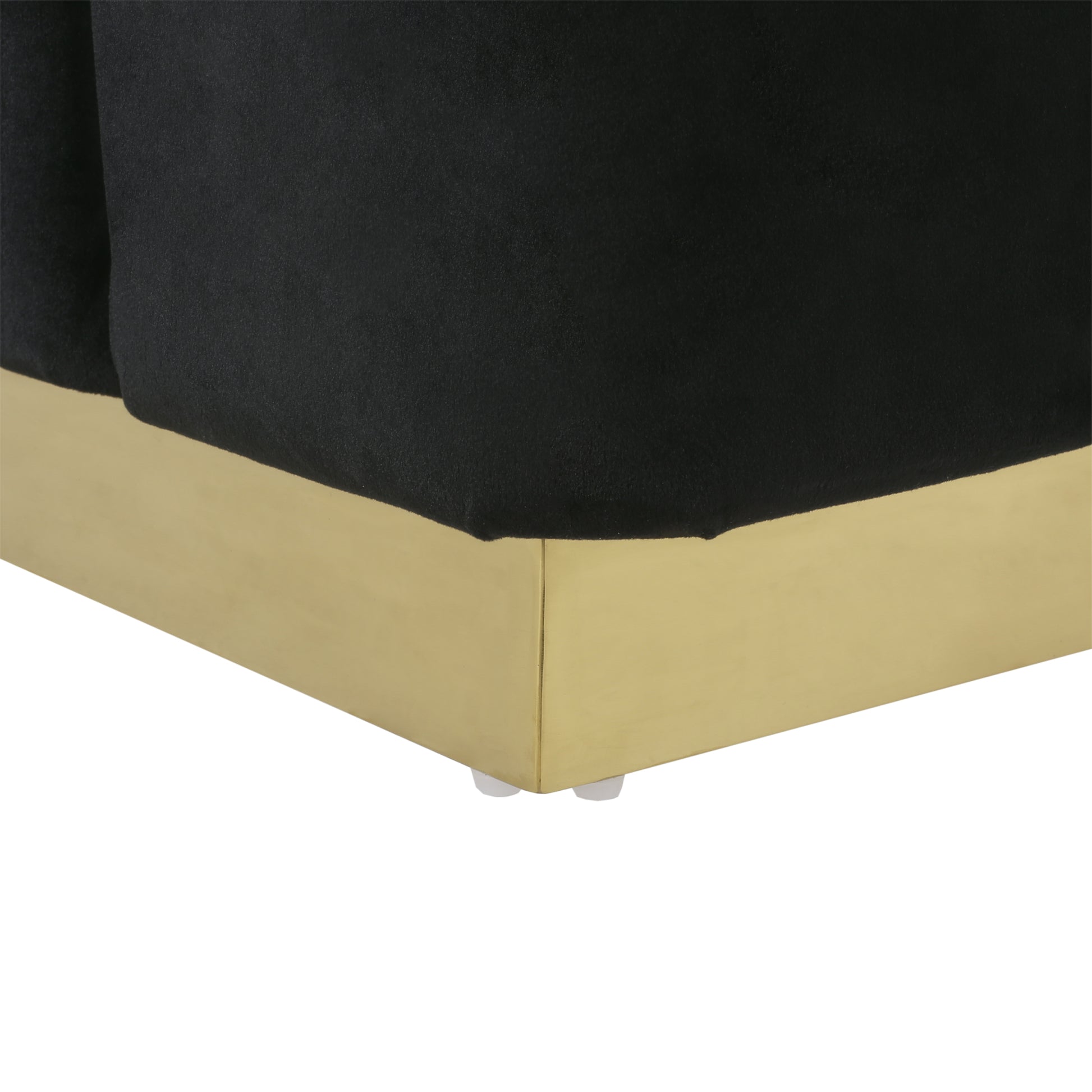 Ottoman Black Velvet