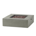 50 000 Btu Square Mgo Fire Table Tank Outside Light Grey Magnesium Oxide