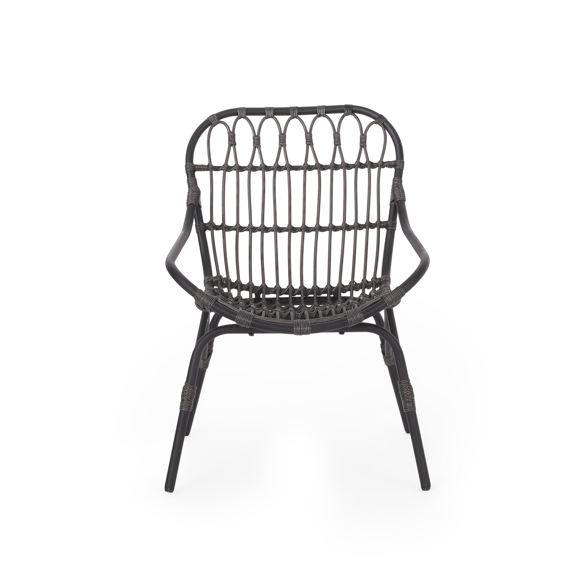 Harlem Chair Gray Rattan