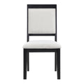 Molly Side Chair Set Of 2 Black Black Wood