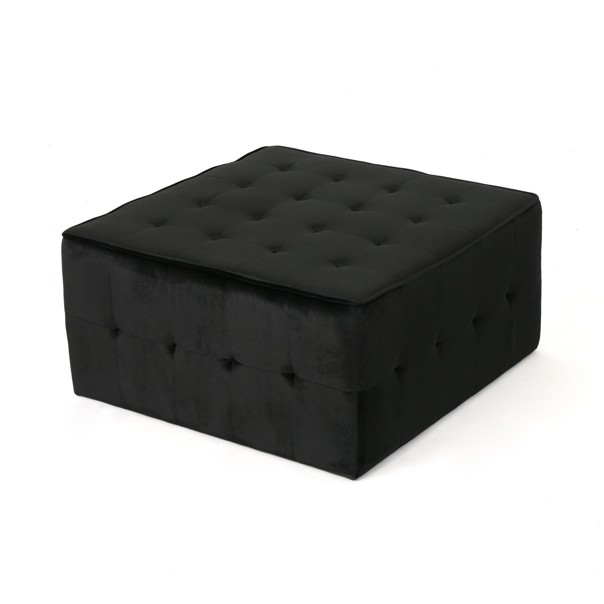 Ottoman Black Velvet