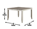 Abacus Counter Table Dark Brown Dark Brown Wood
