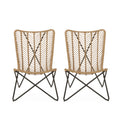 Gatlin Chair Light Brown Rattan