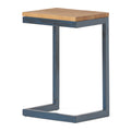 Accent Table Small Black Wood