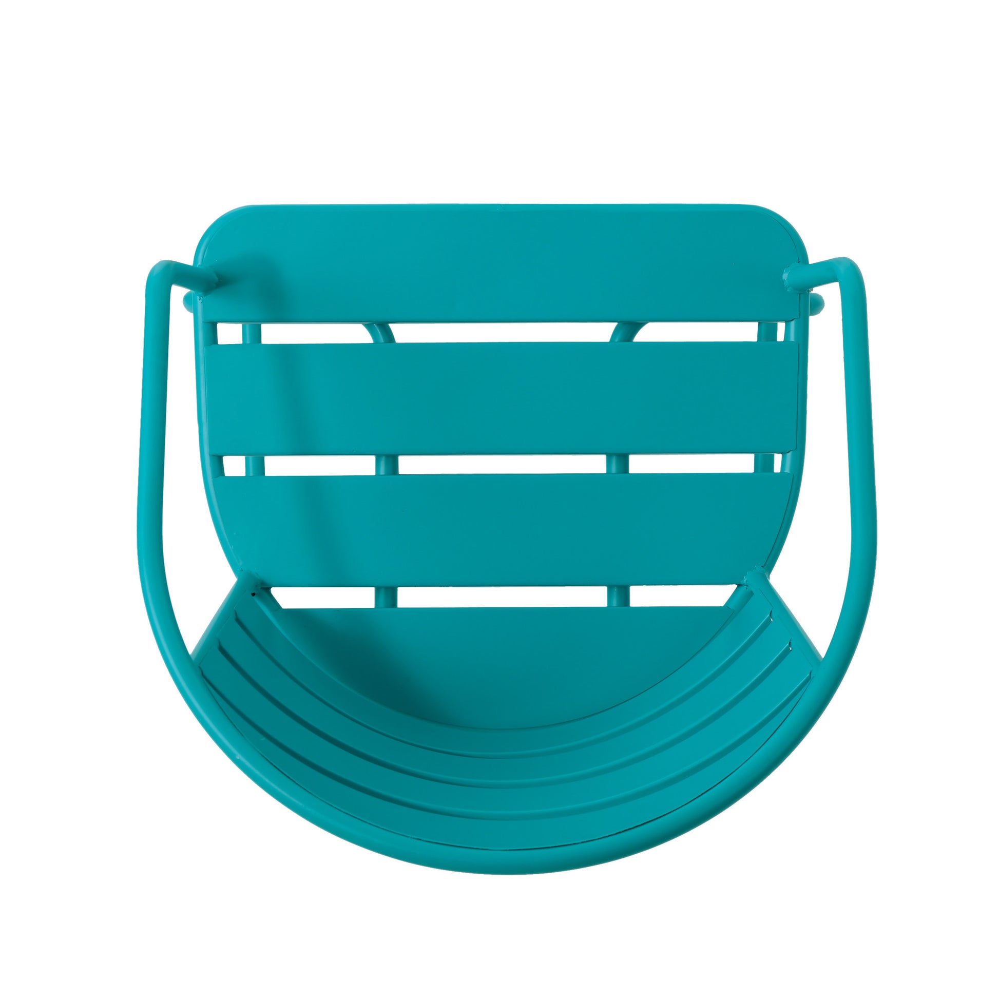 Santa Monica Bistro Set Teal Iron