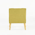 Arm Chair Yellow Fabric