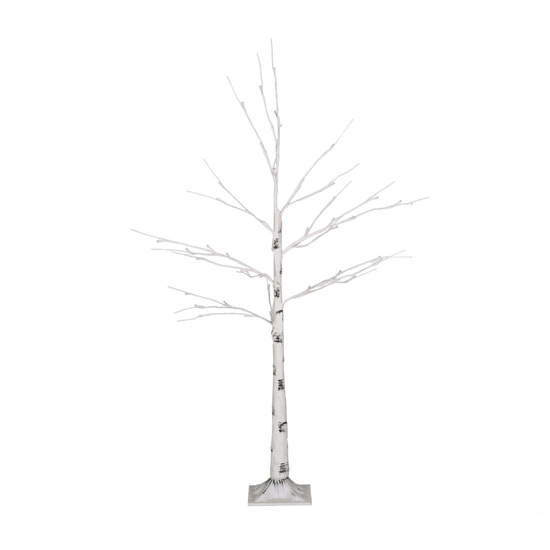 4Ft Birch Tree White Light 48Ledartificial Barkul Ip44 30V 3.6Wextended Line: 5M White Pvc