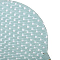 Barstool Teal Wicker