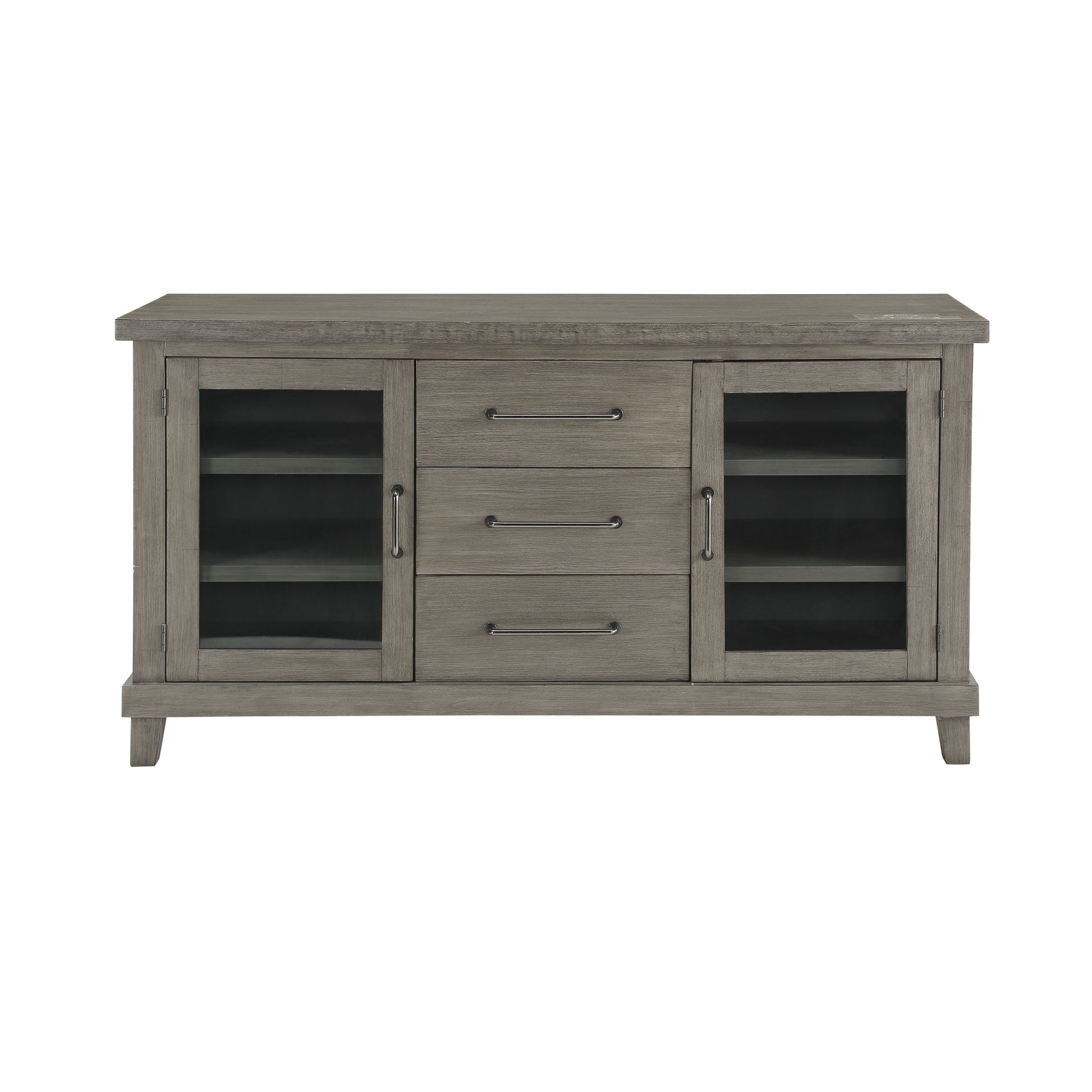 Mila Server Dark Gray Dark Gray Wood