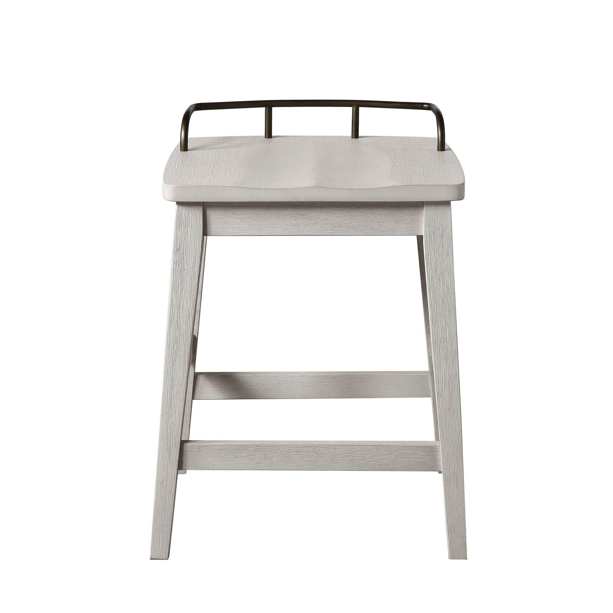 Pendleton Counter Stool White White Wood