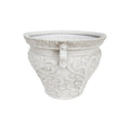 Largo Planter Antique White Magnesium Oxide