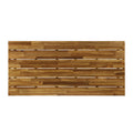 Canoga Coffee Table Teak Metal & Wood