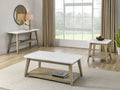 Vida Marble Top Side Table Brown Brown Wood