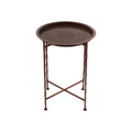 Cb Tray Table Copper Copper Iron