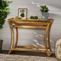 Butler Console Natural Wood