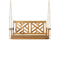 Alejandro Porch Swing Teak Wood Metal