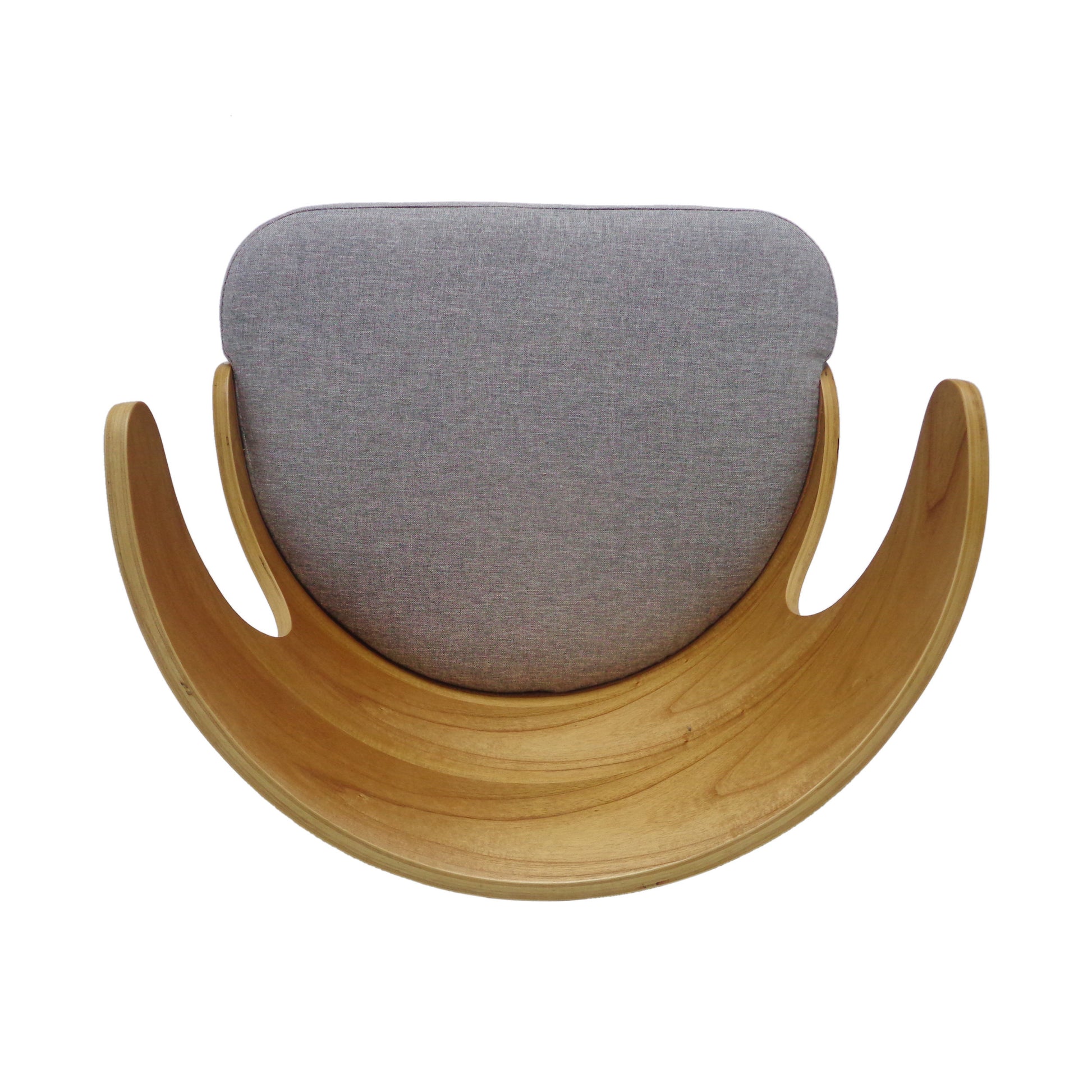 Bar Chair Gray Fabric