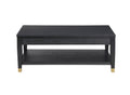 Yves Lift Top Coffee Table Black Black Wood