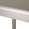 Cape Coralglass Top Bartable Grey Aluminium