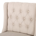 Barstool Beige Fabric