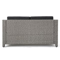 Puerta Seat Gray Pe Rattan Iron