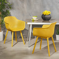 Lotus Chair Yellow Polypropylene