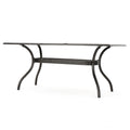 Phoenix Rectangle Table Bronze Aluminium