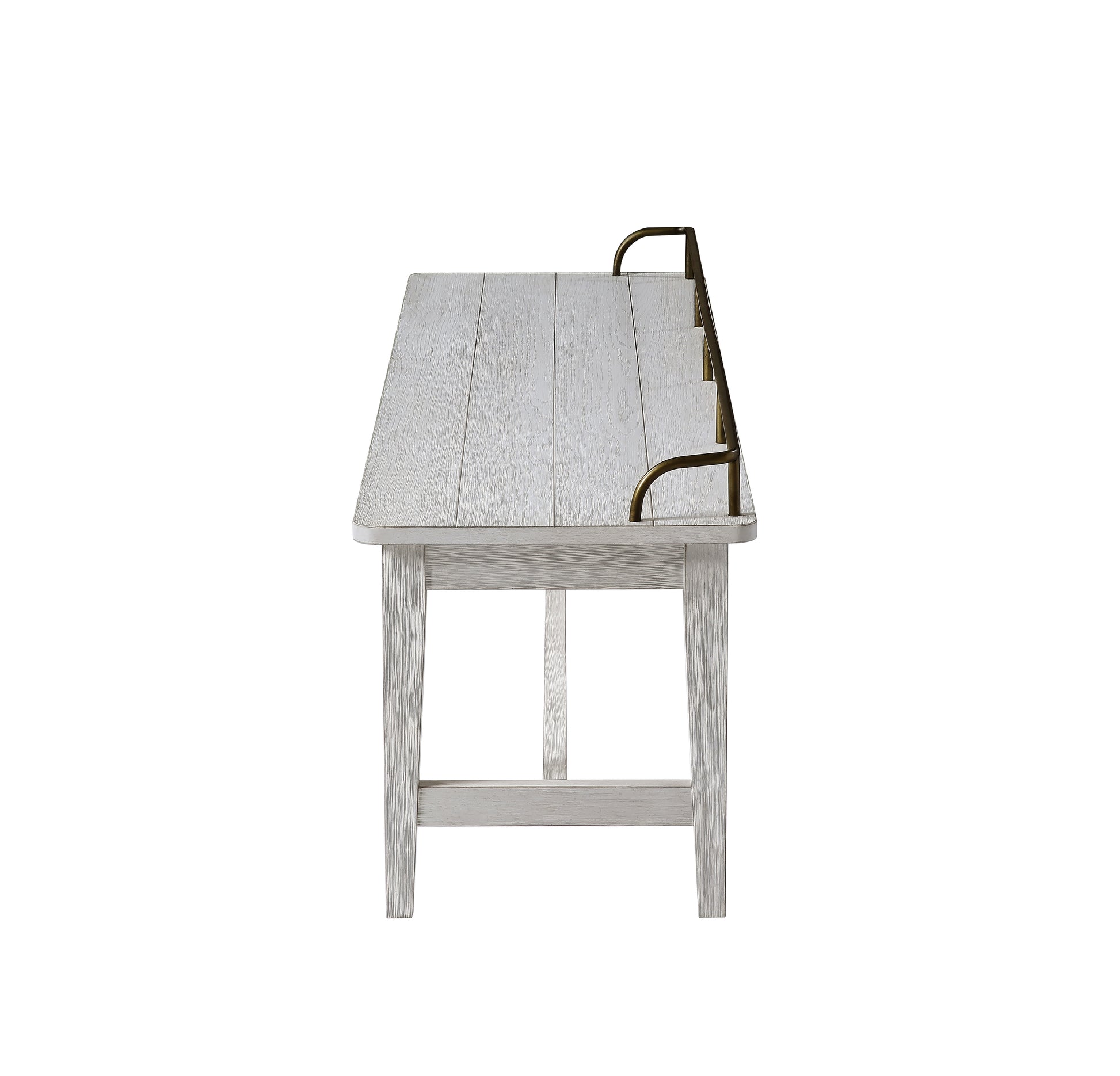 Pendleton Dining Bench White White Wood