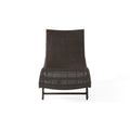 Kauai Pe Wicker Chaise Brown Multi Rattan