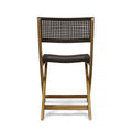 Hillside Bistro Chair,Set Of 2 Brown Wood