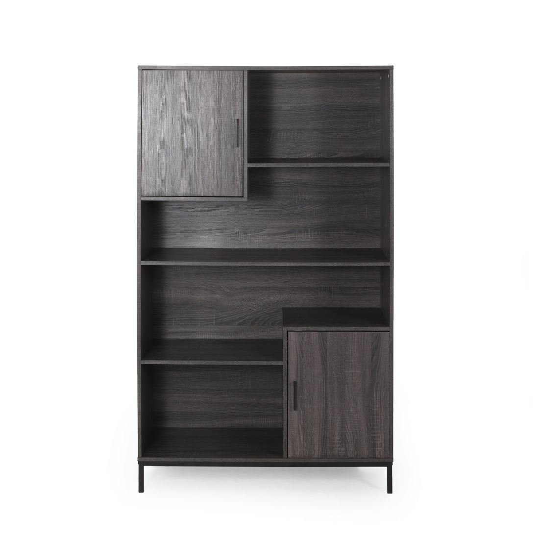 Cube Unit Bookcase Grey Mdf