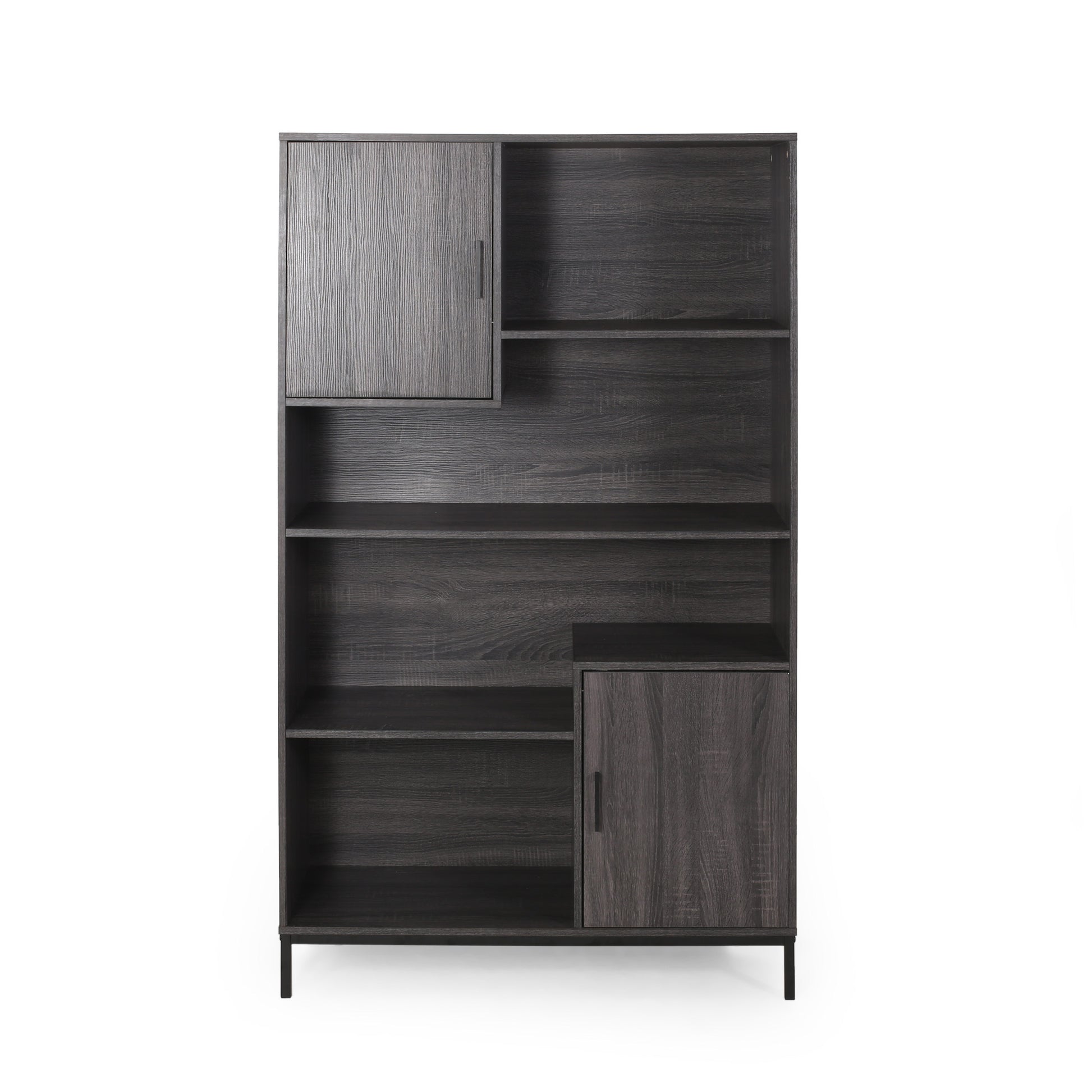 Cube Unit Bookcase Grey Mdf