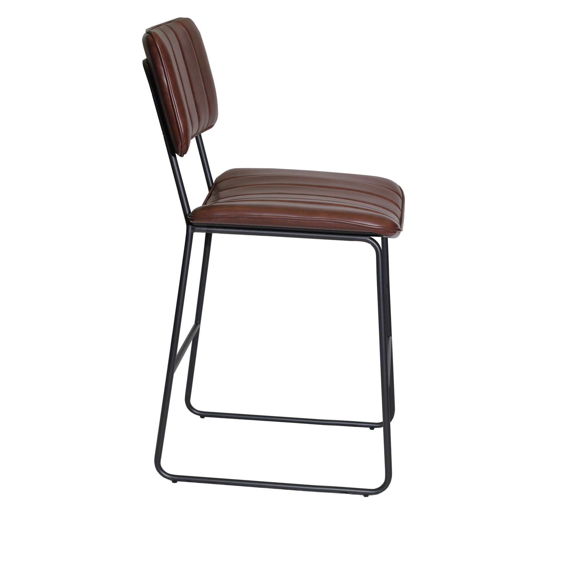 Tribeca Counter Stool Dark Brown Dark Brown Wood