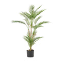 165Cm Artificial Palm Tree Green Iron Plastic