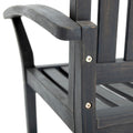 Regatta Rocking Seat Dark Grey Wood